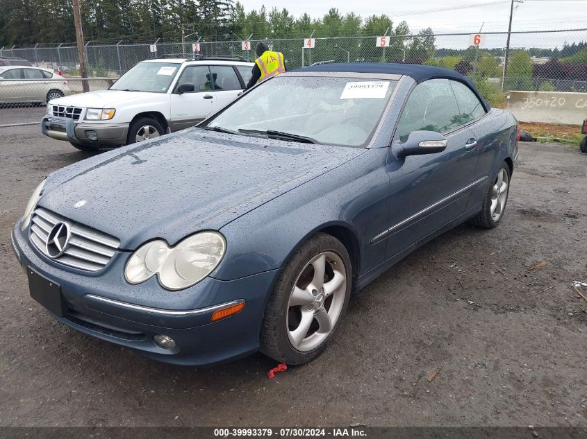 2005 Mercedes-Benz Clk 320 320 VIN: WDBTK65G55T043821 Lot: 39993379