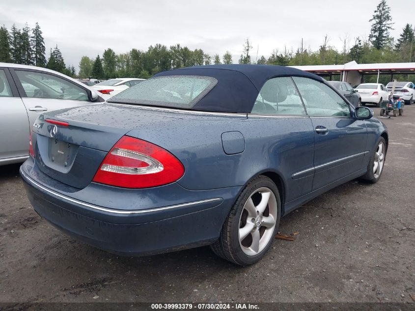 2005 Mercedes-Benz Clk 320 320 VIN: WDBTK65G55T043821 Lot: 39993379