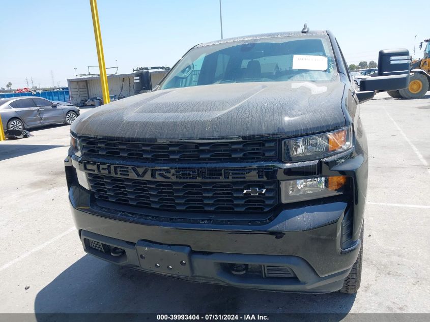 2022 Chevrolet Silverado 1500 Ltd K1500 Custom VIN: 3GCPYBEK9NG154917 Lot: 40412866