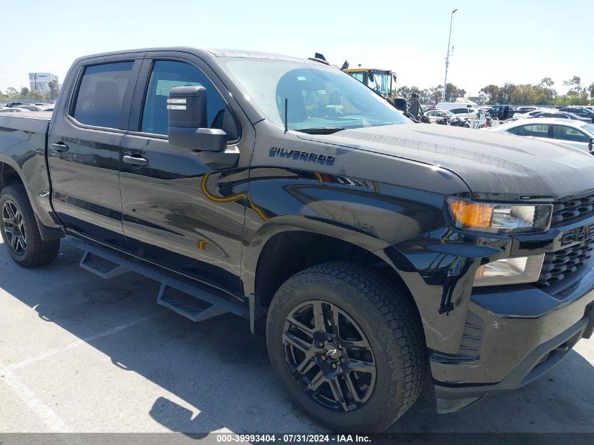 2022 Chevrolet Silverado 1500 Ltd K1500 Custom VIN: 3GCPYBEK9NG154917 Lot: 40412866