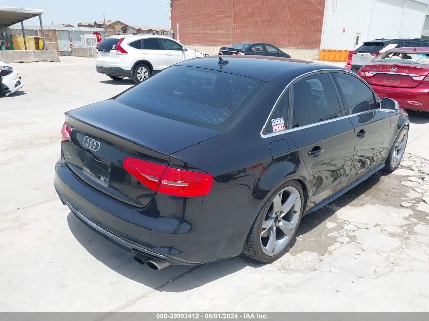 2014 Audi S4 3.0T Premium Plus VIN: WAUBGAFL5EA062942 Lot: 39993412