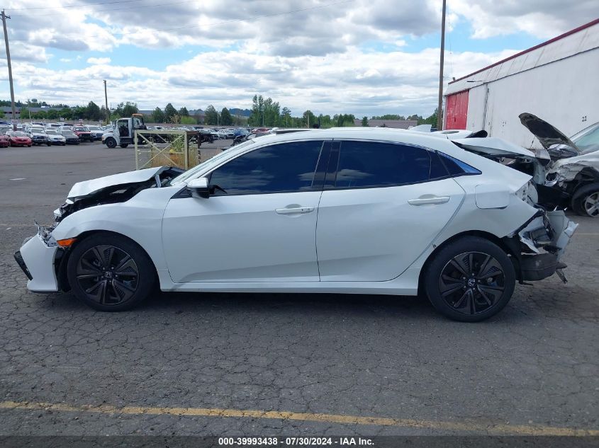 2018 Honda Civic Ex VIN: SHHFK7H54JU419306 Lot: 39993438