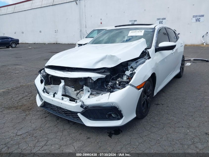 2018 Honda Civic Ex VIN: SHHFK7H54JU419306 Lot: 39993438