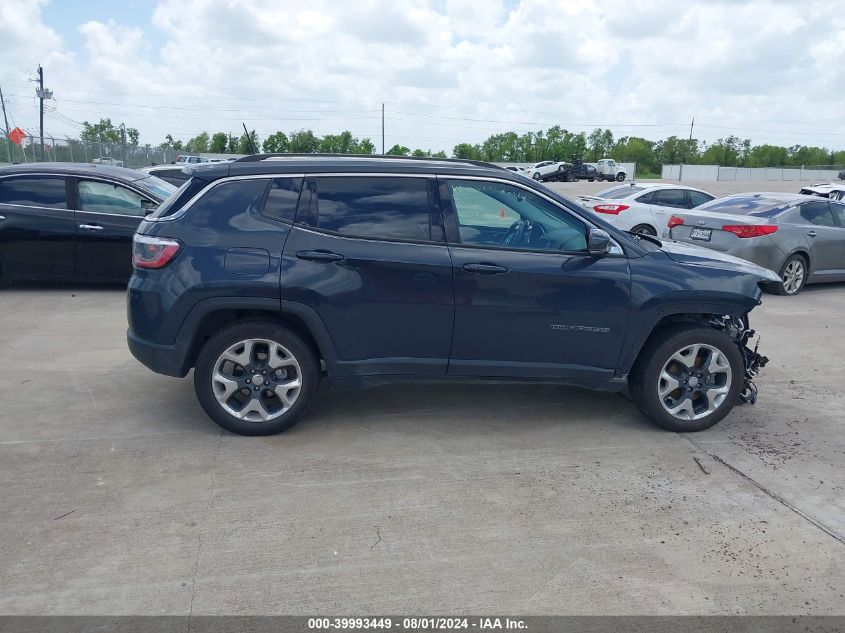 2018 Jeep Compass Limited Fwd VIN: 3C4NJCCB1JT407055 Lot: 39993449