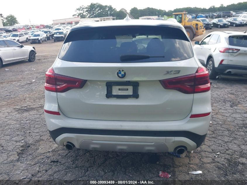 2018 BMW X3 xDrive30I VIN: 5UXTR9C50JLC75027 Lot: 39993459