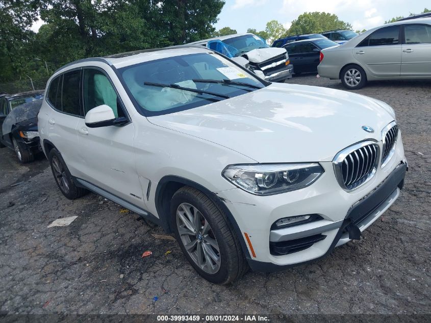 2018 BMW X3 XDRIVE30I - 5UXTR9C50JLC75027