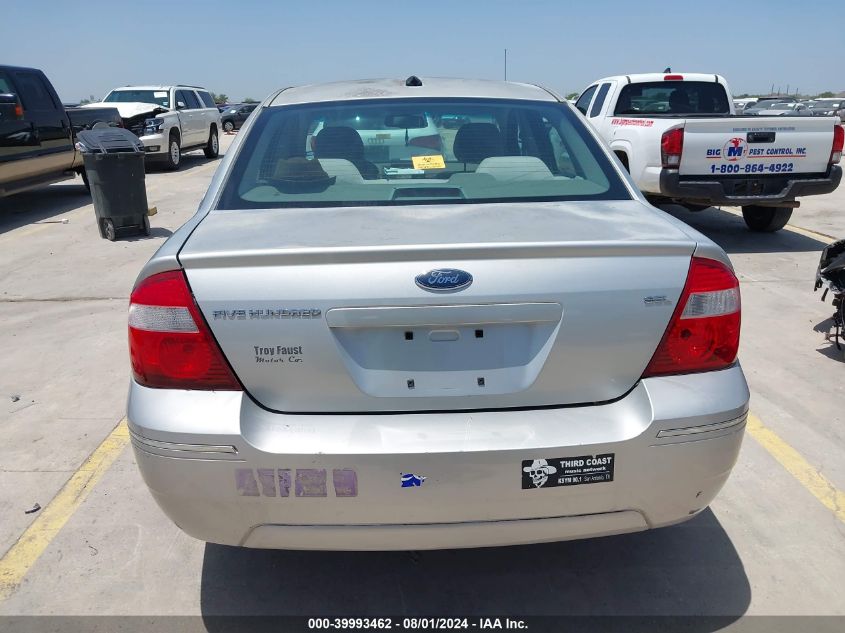 2007 Ford Five Hundred Sel VIN: 1FAHP24117G152907 Lot: 39993462