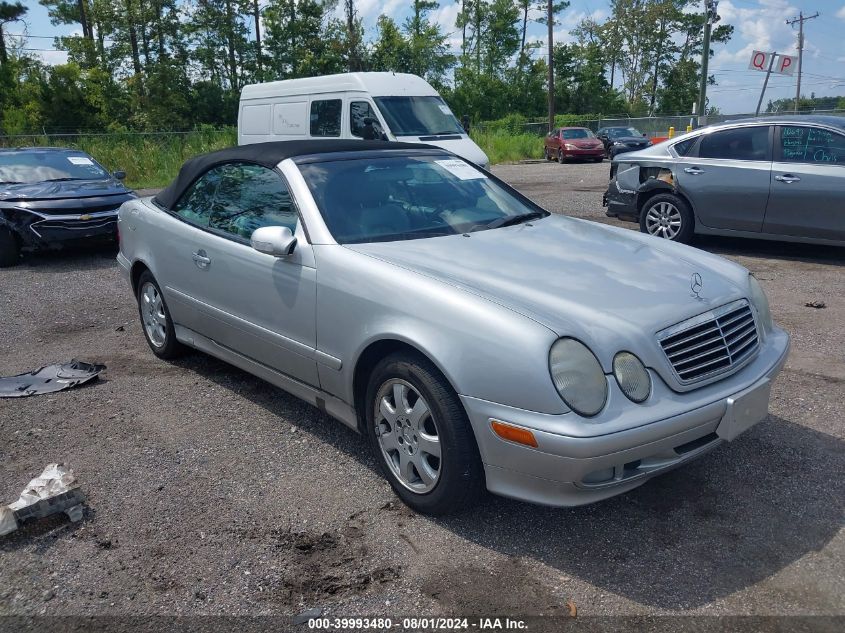 2000 Mercedes-Benz Clk 320 VIN: WDBLK65G7YT048636 Lot: 39993480