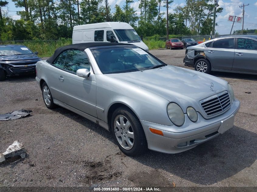 WDBLK65G7YT048636 | 2000 MERCEDES-BENZ CLK 320