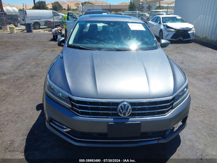 2017 Volkswagen Passat 1.8T Sel Premium VIN: 1VWCT7A31HC018052 Lot: 39993490