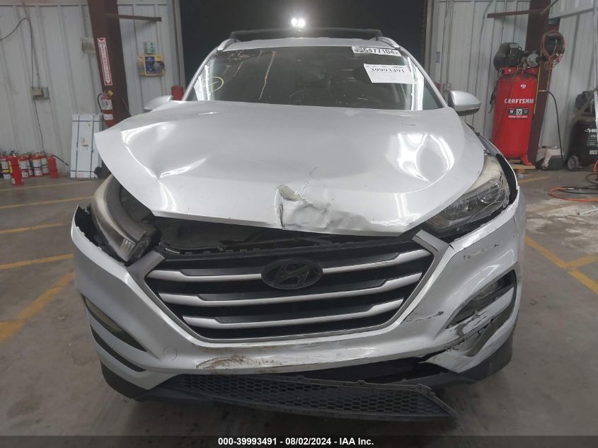 2017 Hyundai Tucson Limited/Sport And Eco/Se VIN: KM8J33A42HU446794 Lot: 39993491