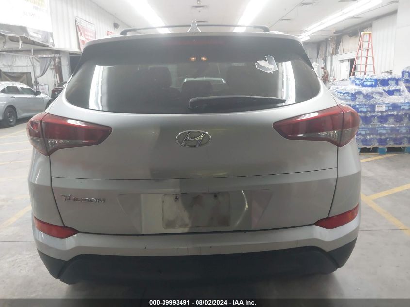 2017 Hyundai Tucson Limited/Sport And Eco/Se VIN: KM8J33A42HU446794 Lot: 39993491