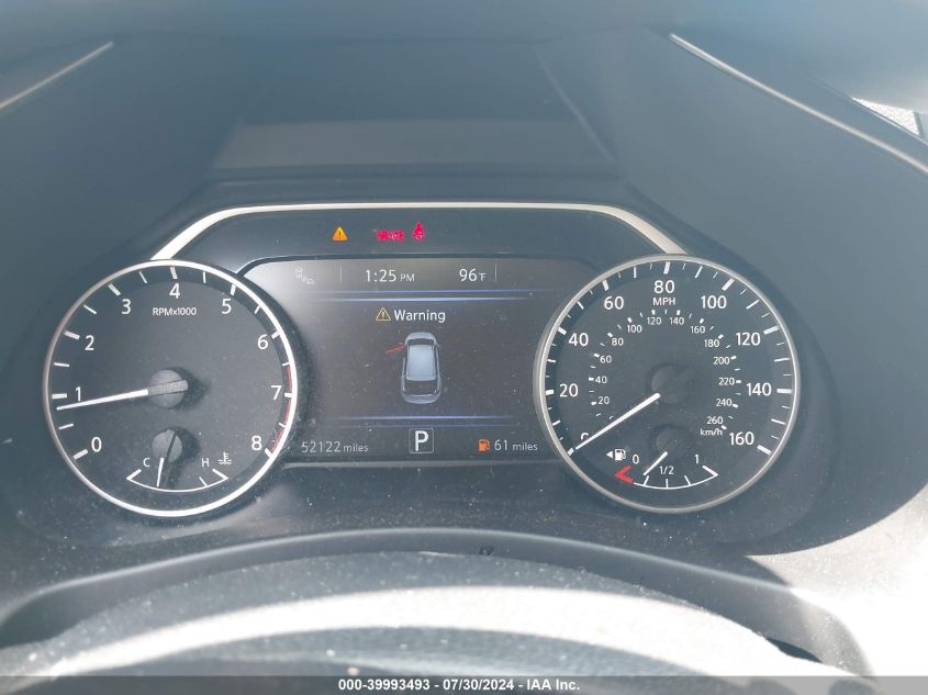 2019 Nissan Murano Sl VIN: 5N1AZ2MSXKN138096 Lot: 39993493