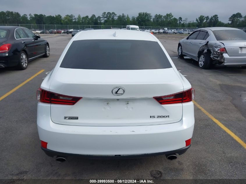 2016 Lexus Is 200T VIN: JTHBA1D27G5018014 Lot: 39993500