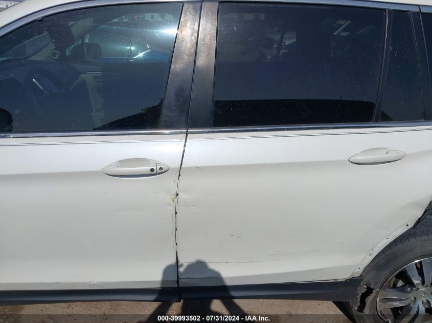 2018 Honda Pilot Ex VIN: 5FNYF5H36JB016879 Lot: 39993502