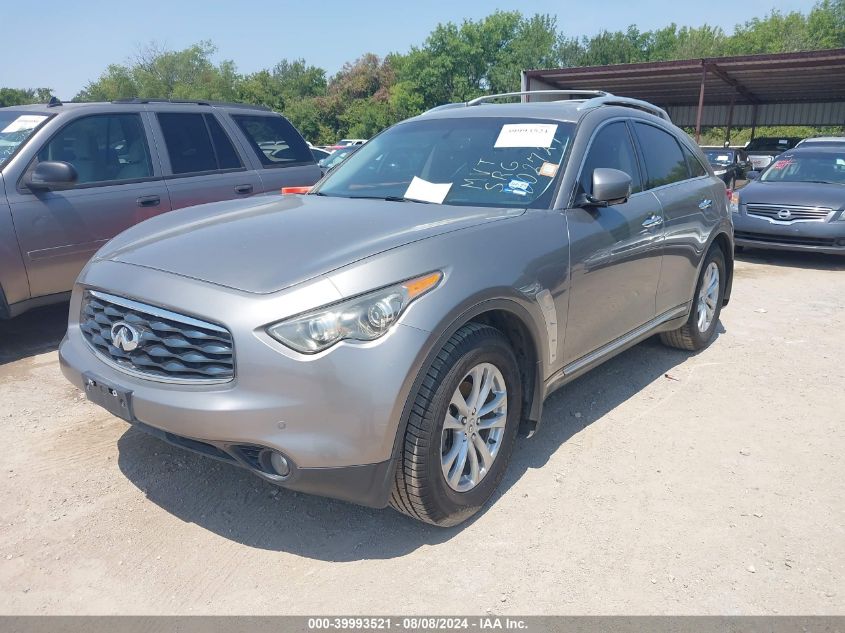 2010 Infiniti Fx35 VIN: JN8AS1MU2AM802727 Lot: 39993521