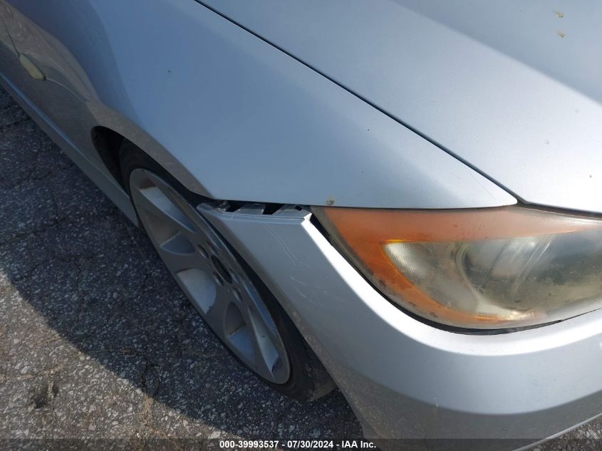2007 BMW 335I VIN: WBAVB73537PA86535 Lot: 39993537