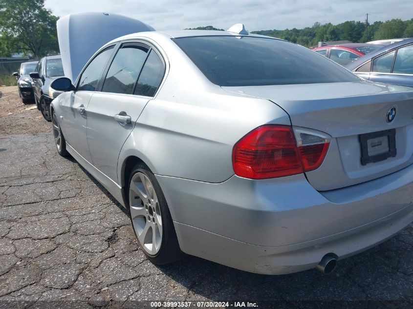 2007 BMW 335I VIN: WBAVB73537PA86535 Lot: 39993537