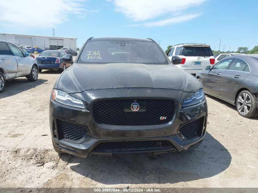 2017 Jaguar F-Pace S VIN: SADCM2BV3HA066137 Lot: 39993544