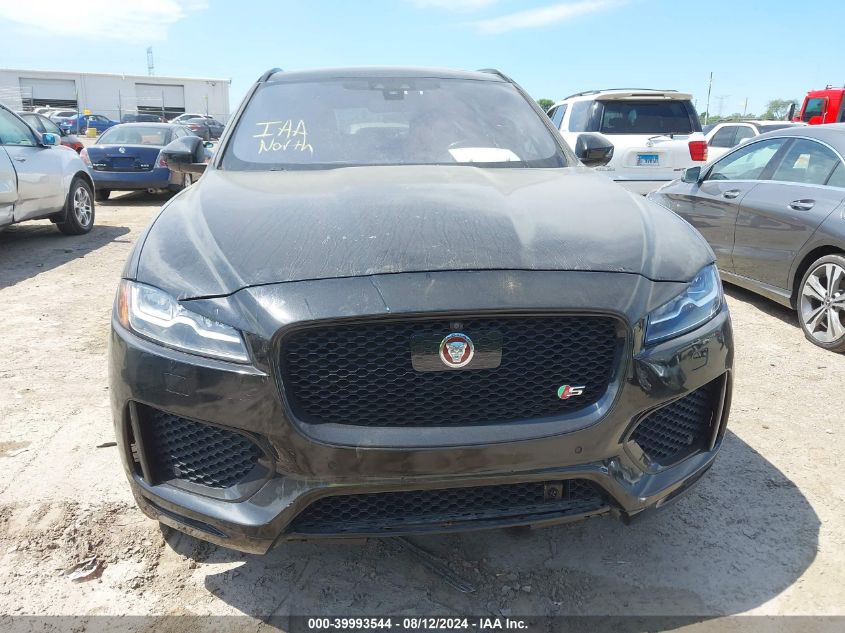 2017 Jaguar F-Pace S VIN: SADCM2BV3HA066137 Lot: 39993544