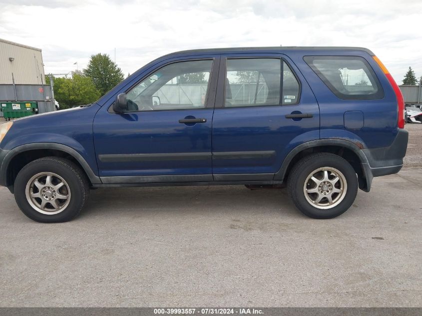 2004 Honda Cr-V Lx VIN: JHLRD78424C018728 Lot: 39993557