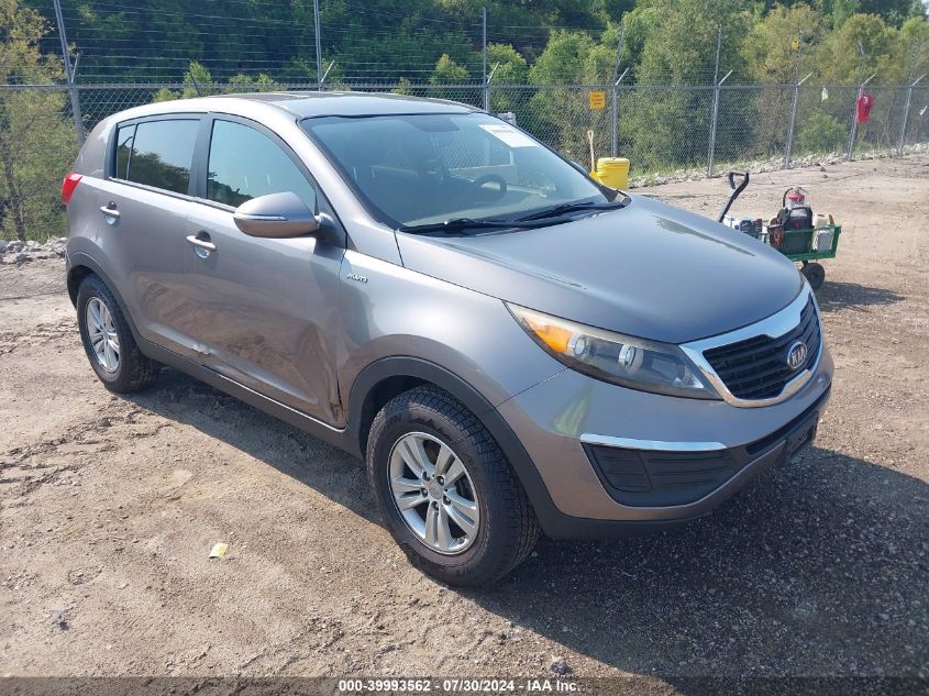 2011 Kia Sportage Lx VIN: KNDPBCA29B7020297 Lot: 39993562