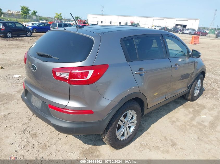 2011 Kia Sportage Lx VIN: KNDPBCA29B7020297 Lot: 39993562