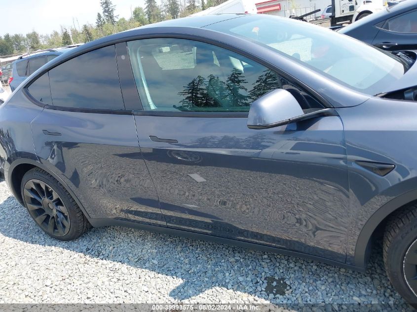 2020 Tesla Model Y Long Range Dual Motor All-Wheel Drive VIN: 5YJYGDEE8LF051357 Lot: 39993575