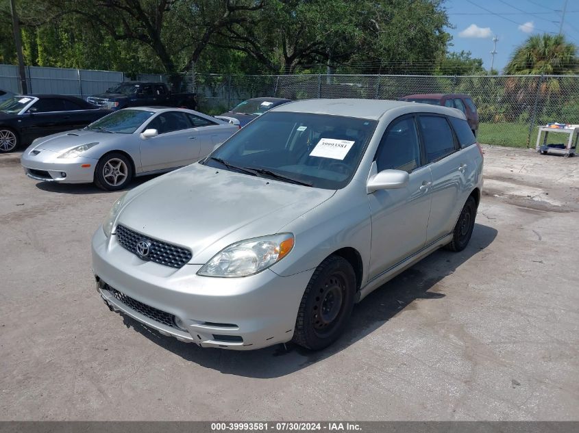 2003 Toyota Matrix Xr VIN: 2T1KR32EX3C028889 Lot: 39993581