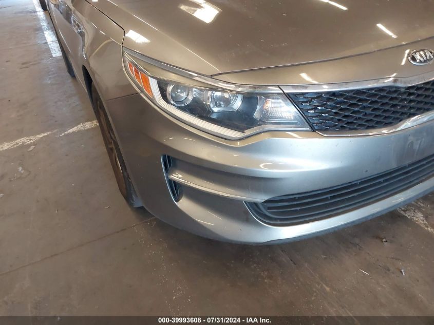 2016 Kia Optima Lx Turbo VIN: 5XXGT4L13GG105982 Lot: 39993608