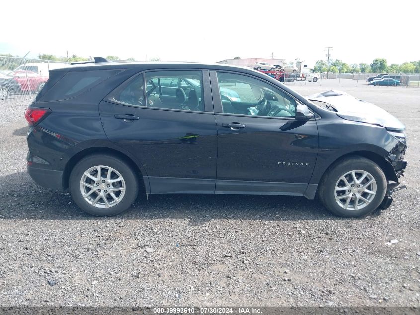 2023 Chevrolet Equinox Fwd Ls VIN: 3GNAXHEG2PL241504 Lot: 39993610