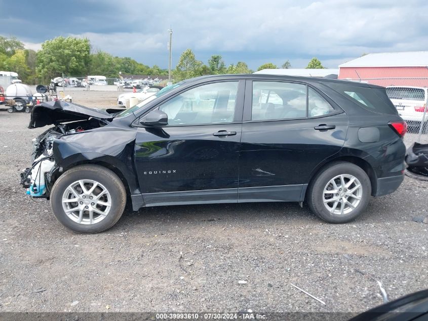 2023 Chevrolet Equinox Fwd Ls VIN: 3GNAXHEG2PL241504 Lot: 39993610