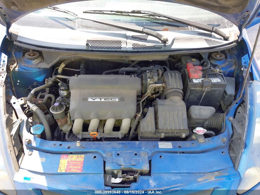 2007 Honda Fit S VIN: JHMGD38677S049674 Lot: 39993648