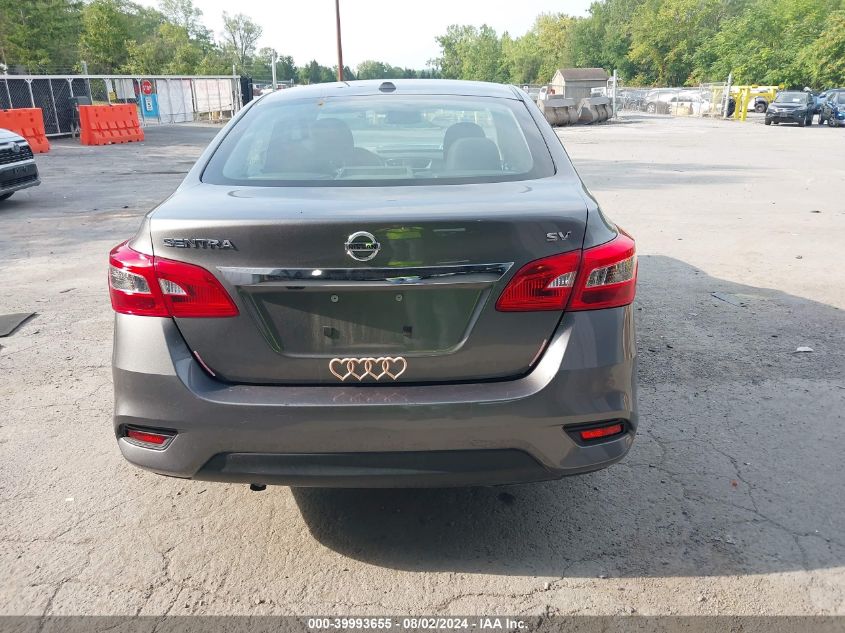 2019 Nissan Sentra S/Sv/Sr/Sl VIN: 3N1AB7APXKY259898 Lot: 39993655