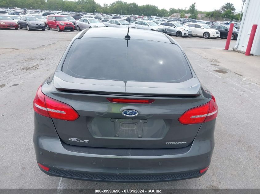 2018 Ford Focus Titanium VIN: 1FADP3J28JL271781 Lot: 39993690