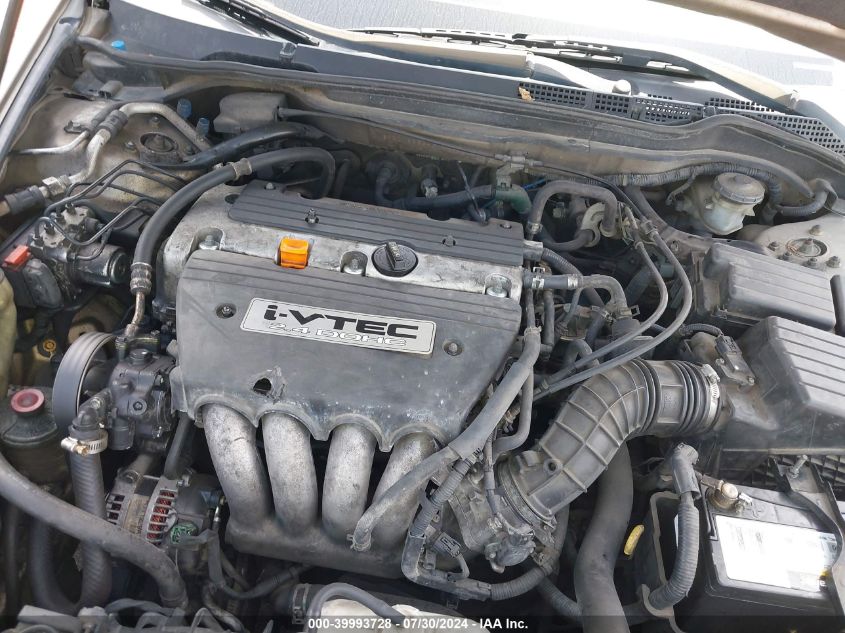 2004 Honda Accord 2.4 Lx VIN: 3HGCM56334G700260 Lot: 39993728