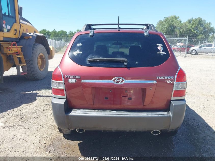 2007 Hyundai Tucson Limited/Se VIN: KM8JN12D67U610401 Lot: 39993731