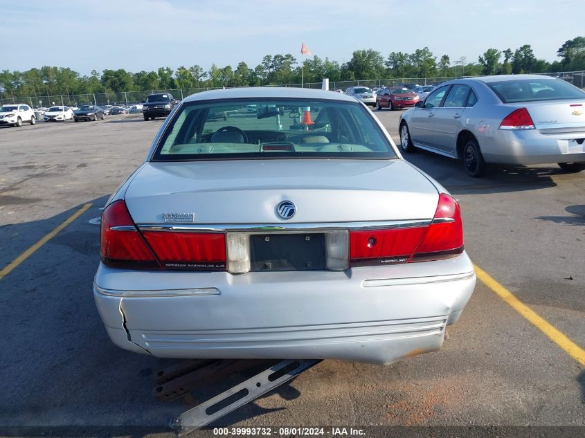 2002 Mercury Grand Marquis Ls VIN: 2MEFM75W32X644129 Lot: 39993732