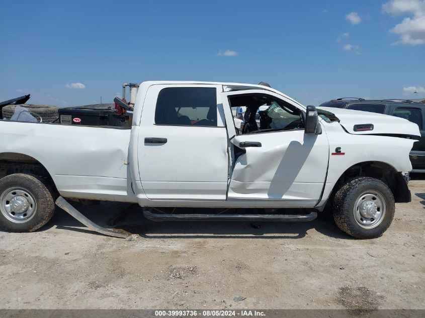 2023 Ram 2500 Tradesman 4X4 8' Box VIN: 3C6UR5HL6PG556118 Lot: 39993736