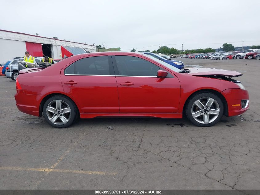 2010 Ford Fusion Sport VIN: 3FAHP0KC9AR225644 Lot: 39993751