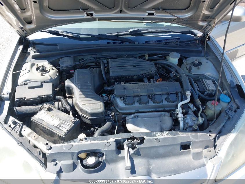 2004 Honda Civic Ex VIN: 2HGES26764H502627 Lot: 39993757