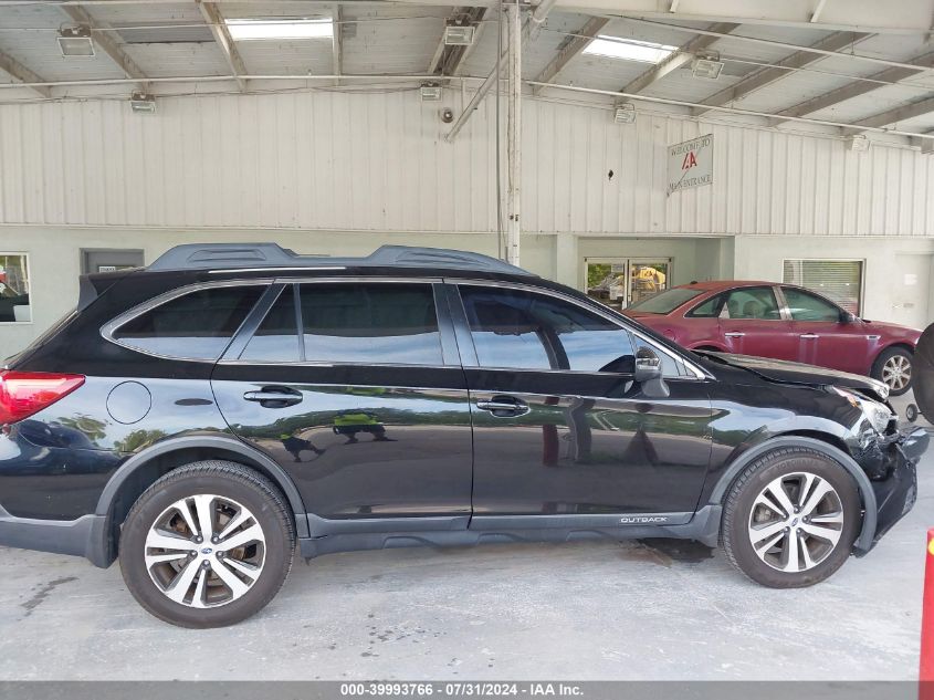 2018 Subaru Outback 2.5I Limited VIN: 4S4BSANC8J3271184 Lot: 39993766