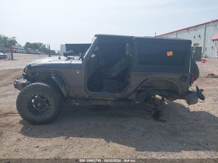 2014 Jeep Wrangler Willys Wheeler VIN: 1C4AJWAGXEL233647 Lot: 39993785