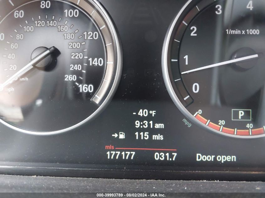 2012 BMW X3 xDrive28I VIN: 5UXWX5C56CL717031 Lot: 39993789