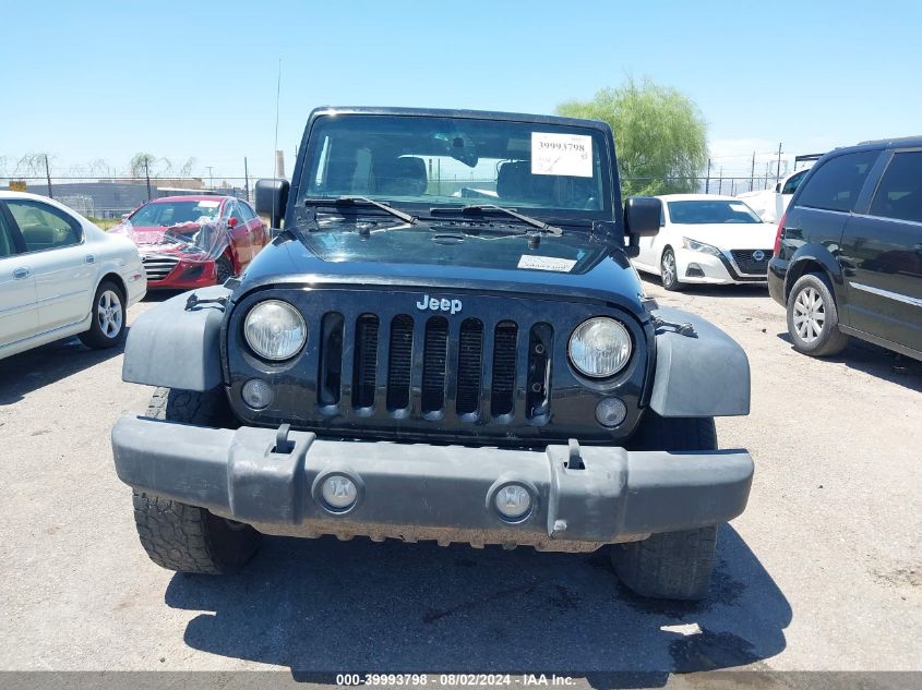 2014 Jeep Wrangler Unlimited Sport VIN: 1C4BJWDG3EL194075 Lot: 39993798