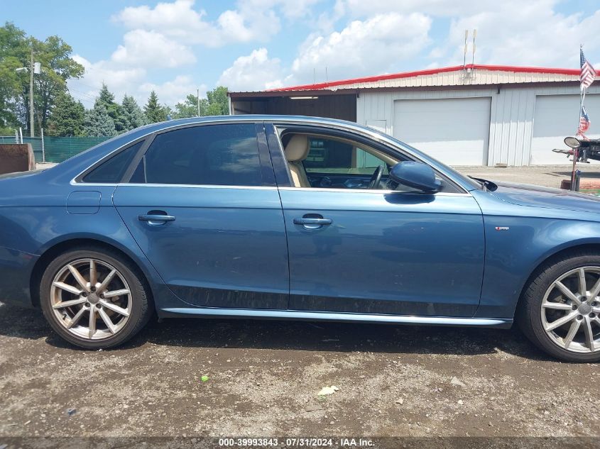 2015 Audi A4 2.0T Premium VIN: WAUFFAFL5FN004179 Lot: 39993843