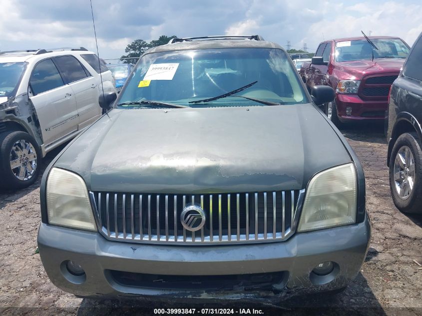 2002 Mercury Mountaineer VIN: 4M2DU66E32ZJ00355 Lot: 39993847