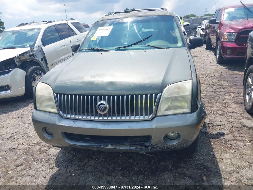 2002 Mercury Mountaineer VIN: 4M2DU66E32ZJ00355 Lot: 39993847