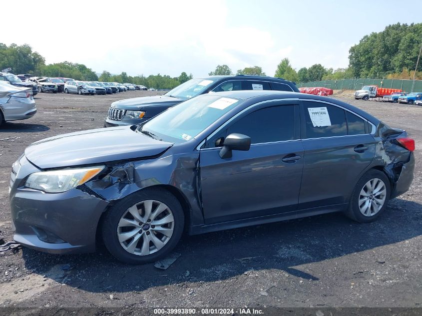 2016 Subaru Legacy 2.5I VIN: 4S3BNAA64G3010400 Lot: 39993890