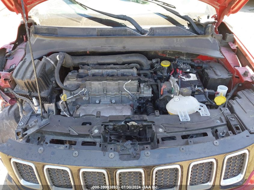 2018 Jeep Compass Latitude Fwd VIN: 3C4NJCBB2JT212972 Lot: 39993893